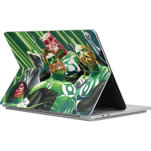 DC Comics Green Lantern Corps Team Art by Alex Ross Surface Laptop Studio Skin